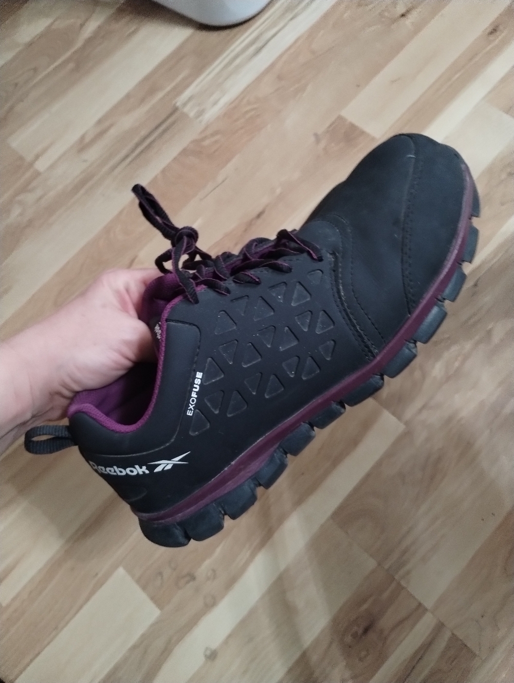 Reebok Sublite Women's Black Work Shoe Composite Toe Size 10